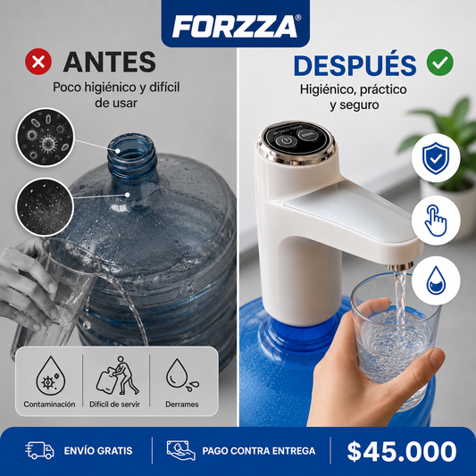 Dispensador | Botellón | Automático | Batería larga duración