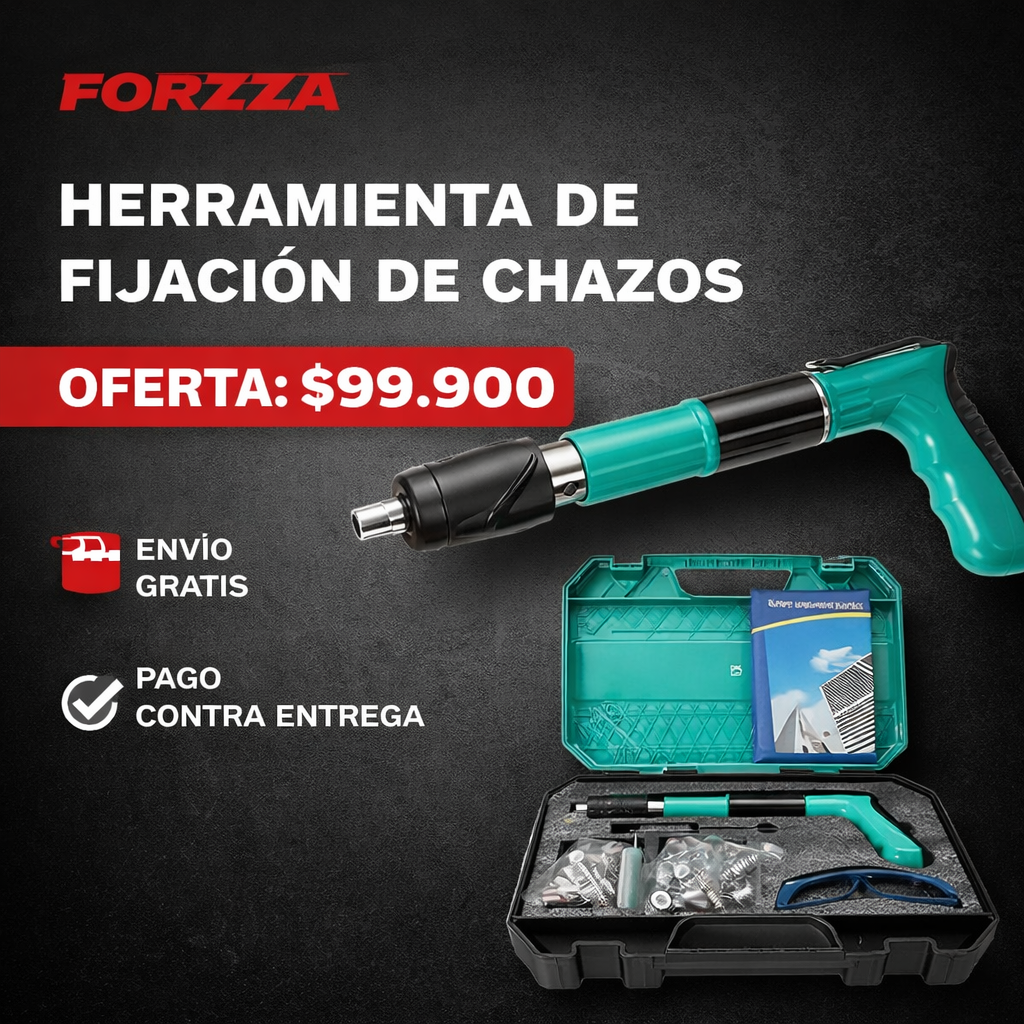 Chazadora profesional | Alto impacto | Concreto | Bloque | Acero