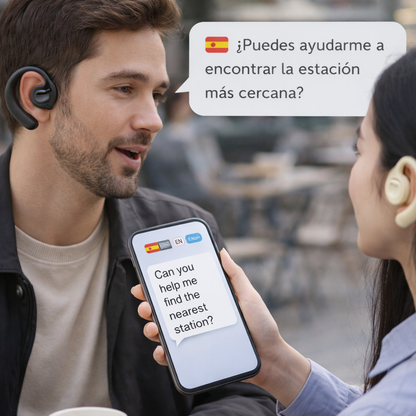 Audífonos | Traductores | Sonido de alta calidad | Batería de larga duración
