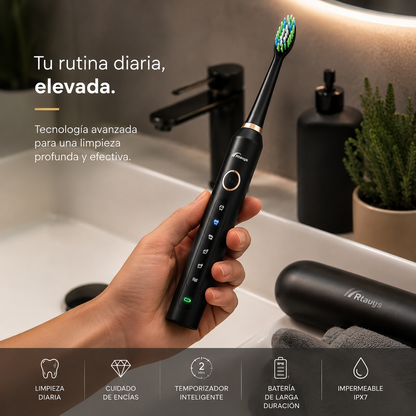 Cepillo Dental | Eléctrico | Batería Larga duración | 5 cabezales