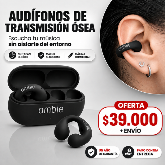 Audífonos de conducción ósea | Sonido de calidad sin dañar el timpano