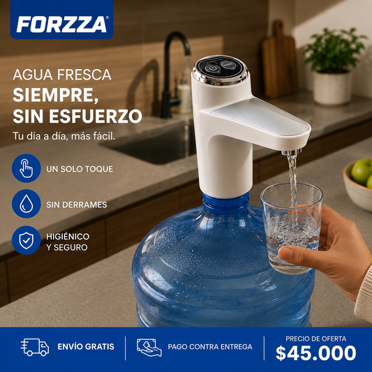 Dispensador | Botellón | Automático | Batería larga duración